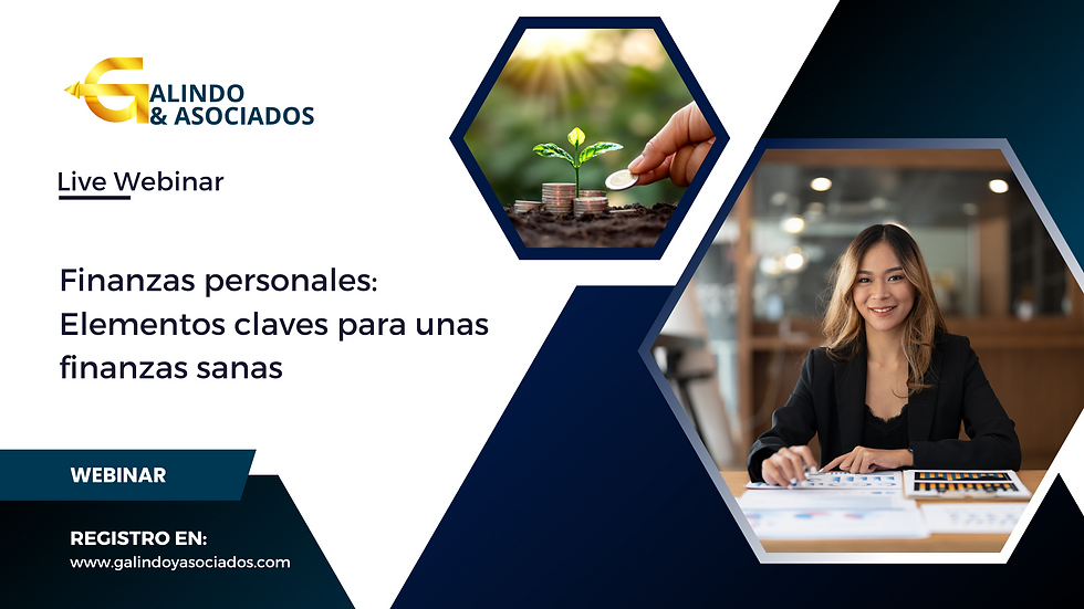 Finanzas personales: Elementos claves para unas finanzas sanas