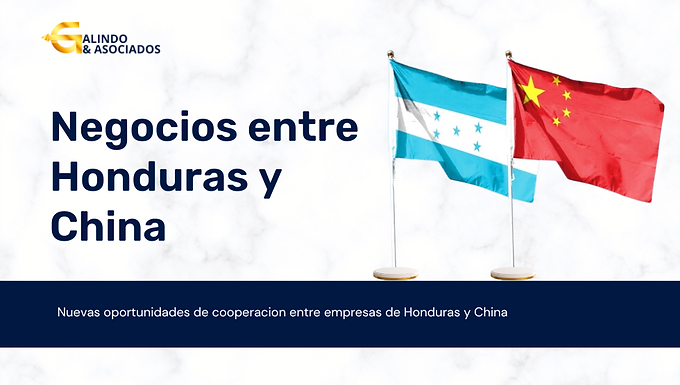 Negocios entre Honduras y China