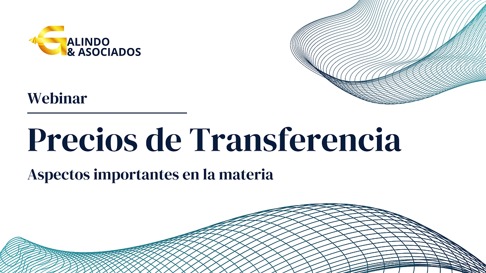 Nuevos aspectos en materia de Precios de Transferencia