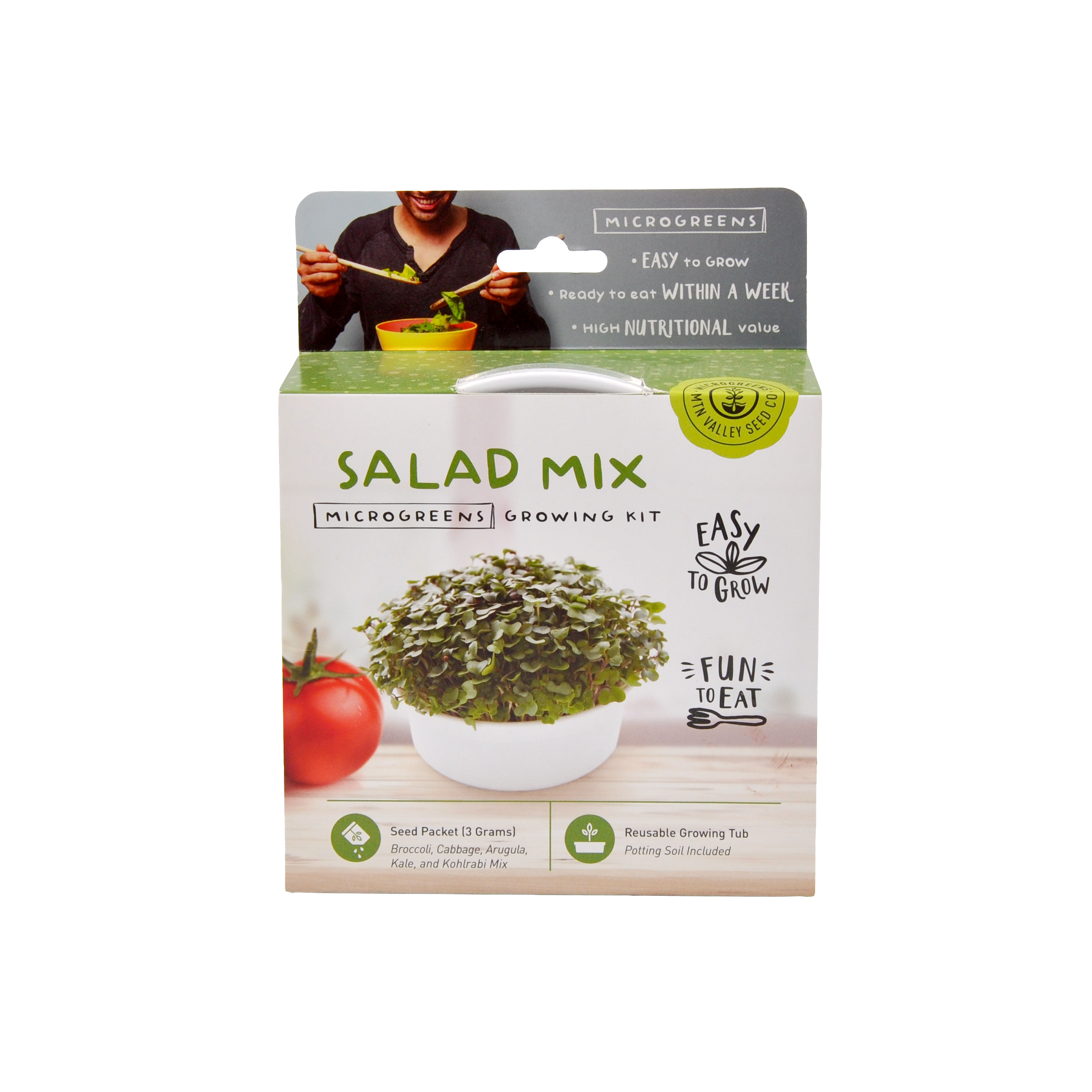Salad Mix Microgreen Kit