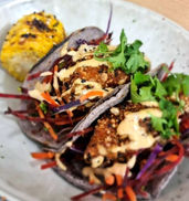 Munch Cafe vege taco