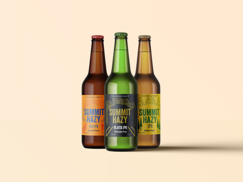 Beer Bottle Label Design