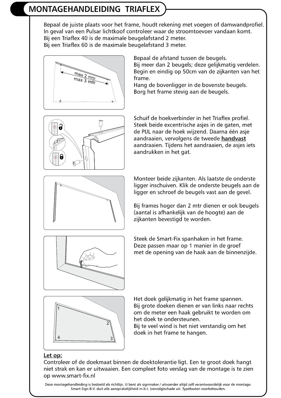 Montagehandleiding Triaflex