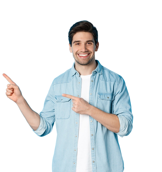 handsome-caucasian-man-casual-outfit-pointing-fingers-left-smiling-showing-promo-offer-sta