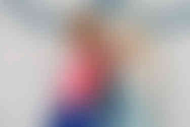 Elsa and Anna smile for the camera