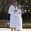 Thumbnail: A&R™ Bath robe with shawl collar soft turkish cotton