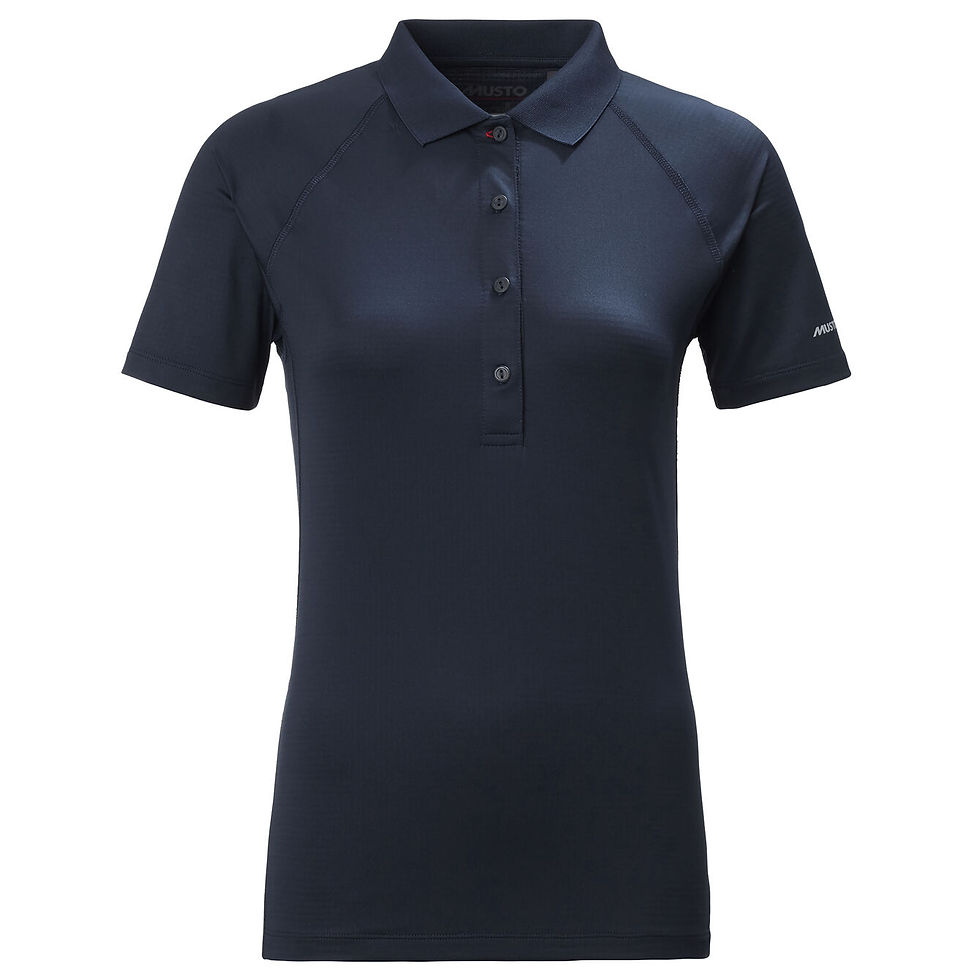 Miniatura: MUSTO WOMANS EVOLUTION SUNBLOCK SHORT SLEEVE POLO 2.0