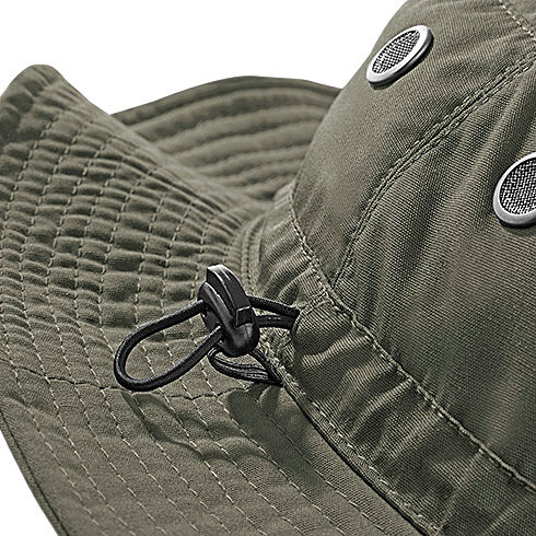 Thumbnail: Unisex cargo bucket sun hat