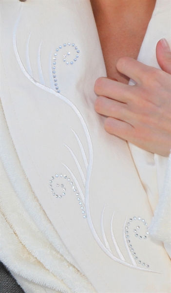 Thumbnail: A&R™ Bathrobe Presidential DELUXE with Swarovski stones
