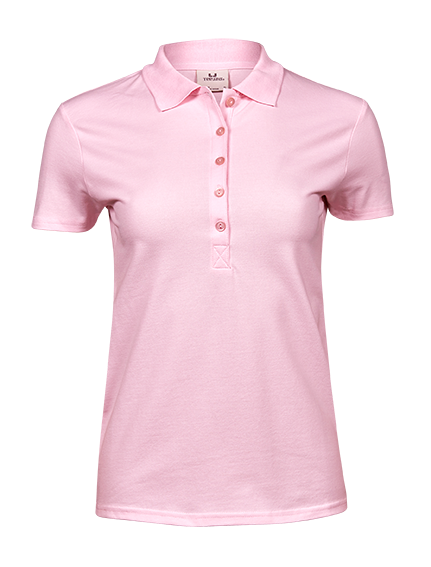 Thumbnail: LADIES LUXURY STRETCH POLO TEEJAYS