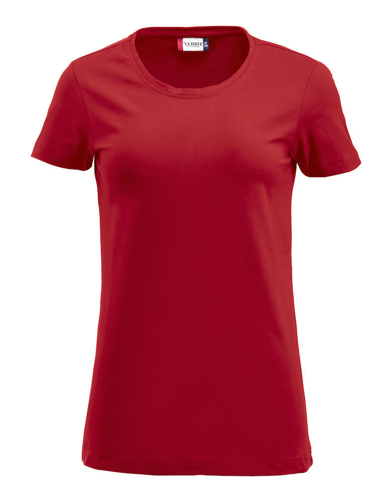 Thumbnail: Ladies crew neck stretch top