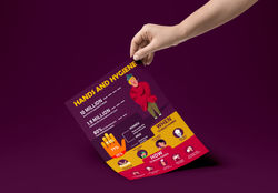 Hands and Hygiene Mockup