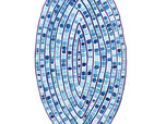 Blue oval