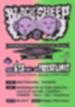BLACKSHEEP vol.117 NISHIMOTO IS THE MOUTH & word of mouth ”Yin & Yang ” SUNGA ”Up EP” DOUBLE RELEASE PARTY !!