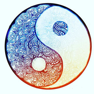 You're the yang to my yin ☯_A gift to my beautiful angel _n.ickbailey ❤️❤️❤️💘💘 Happy 2 m