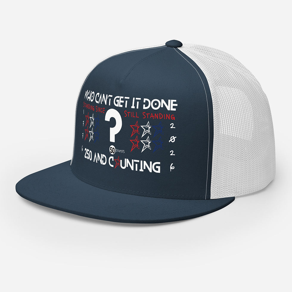 Thumbnail: America 250 Heritage Collection hat with bold American graphics