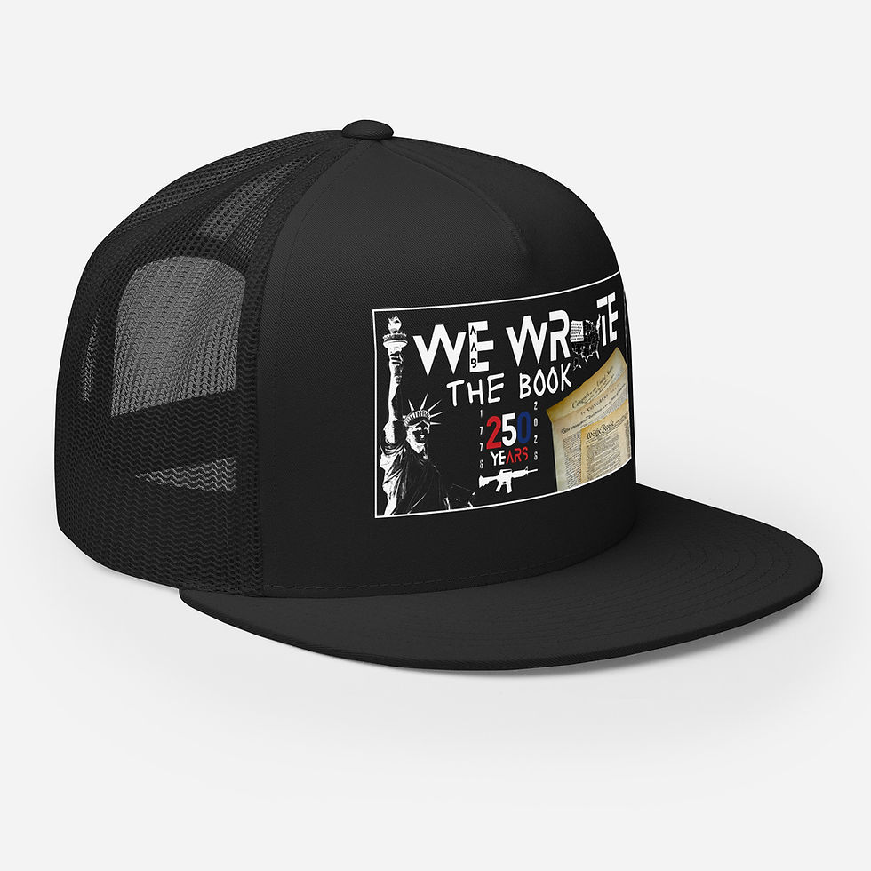 Thumbnail: All American Bucker America 250 snapback hat with exclusively trillep.com patriotic artwork, USA