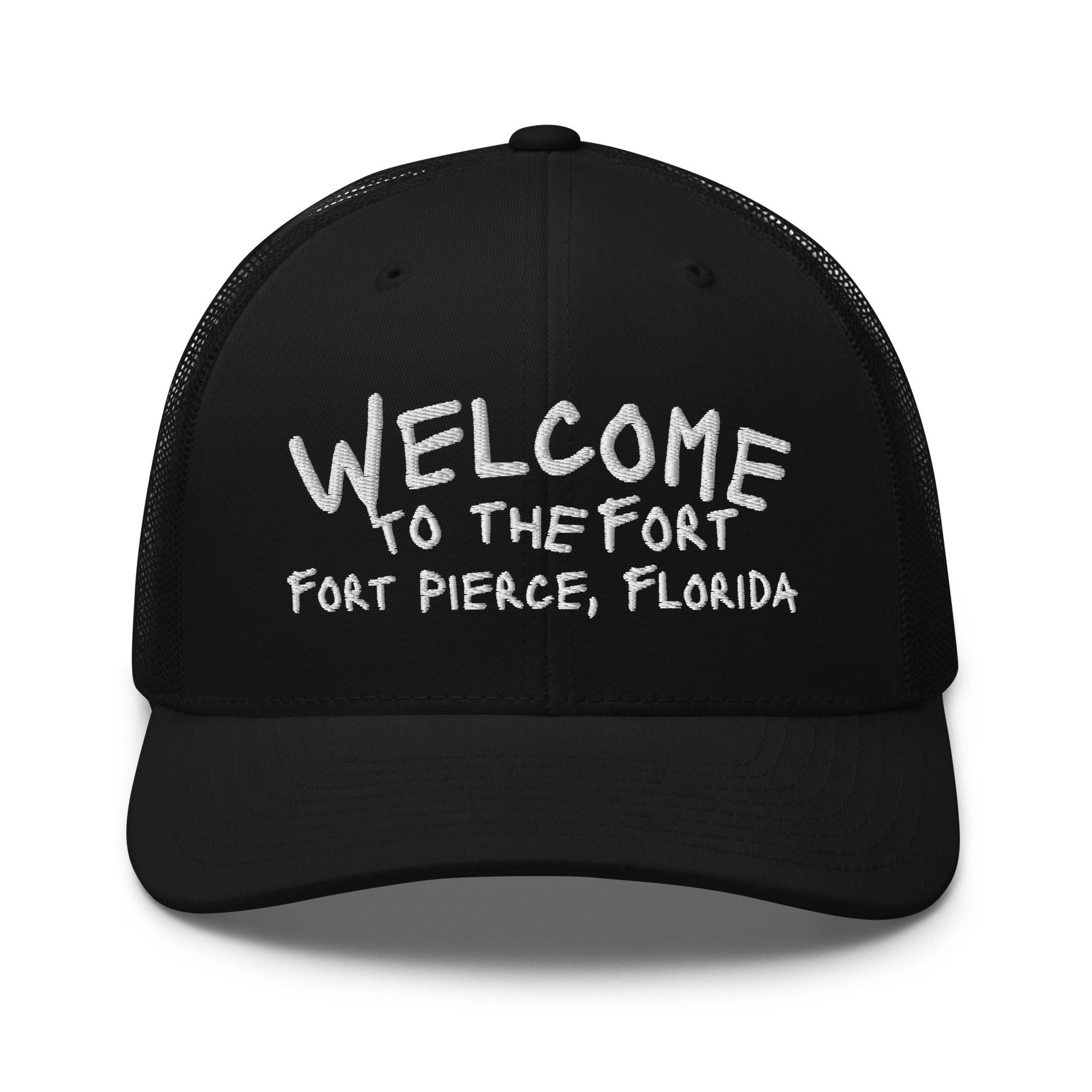 Premium embroidered snapback trucker hat or cap exclusively available only on Trillep.com, Fort Pierce, Florida locals design