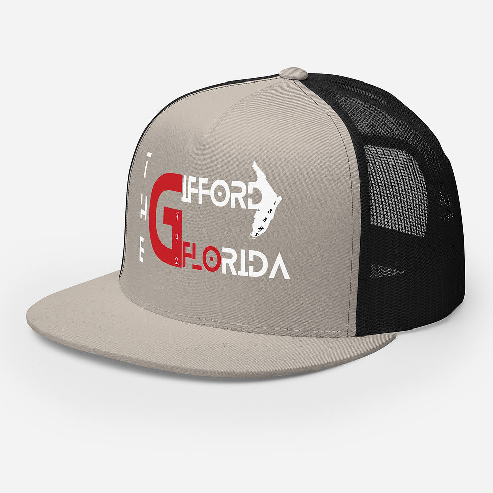 Thumbnail: Shop The G, Gifford Florida Snapback Trucker Hat, a exclusively trillep.com country streetwear, proudly designed in the USA