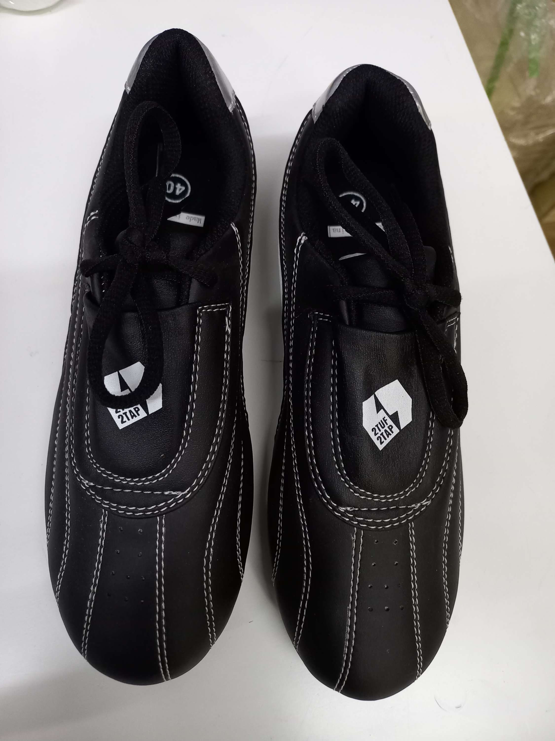 Black SHOSE TKD SIZE