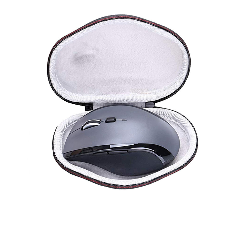Thumbnail: EVA Hard Mouse Case Compatible with Logitech M720 / M330 / M510 : Large [Black]