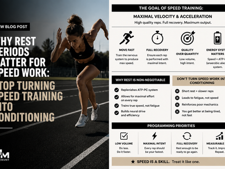 Why Rest Periods Matter for Speed Work: Stop Turning Speed Training Into Conditioning