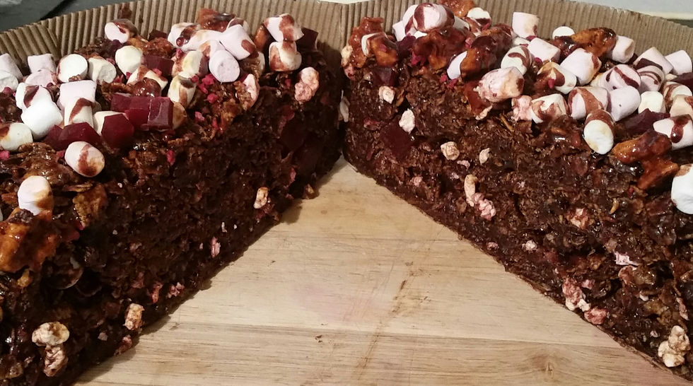 Thumbnail: Large RockyRoad KrispyKake Seves16
