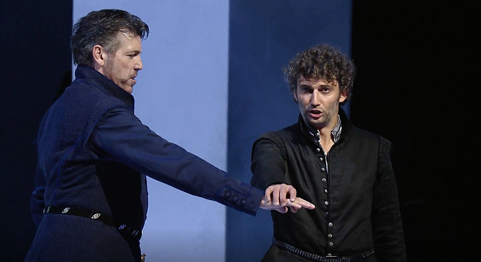 Jonas Kaufmann — Don Carlo, Thomas Hampson — Rodrigo, Marquis of Posa Verdi's Don Carlo - Salzburg Festival (2013), Medici TV