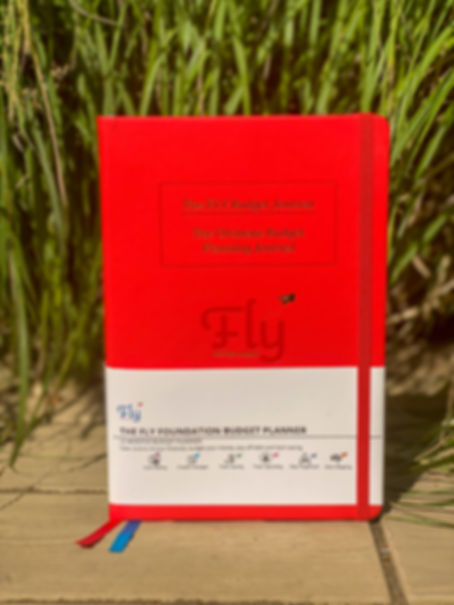 The FLY Budget Planner-Red