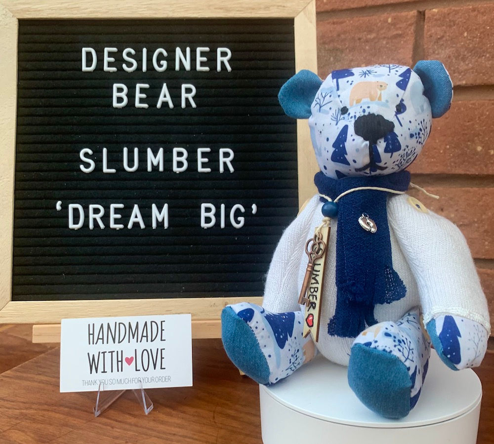 SLUMBER WINTER DESIGNER BEAR