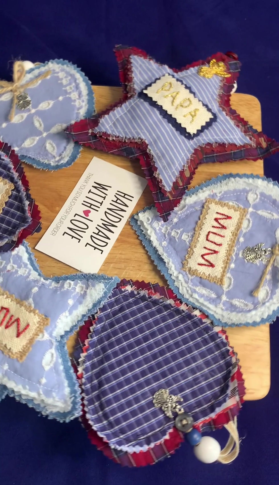 Thumbnail: Christmas Tree Star and Heart Ornaments video