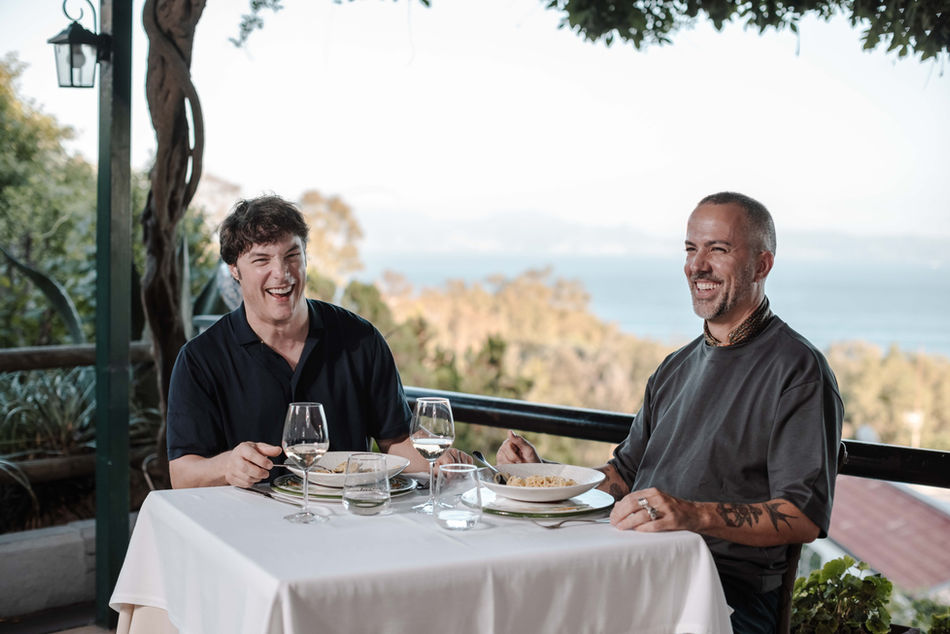 Gianni Pinto y Jordi Cruz celebran el Día Internacional de la Comida Italiana con una pasta a cuatro manos