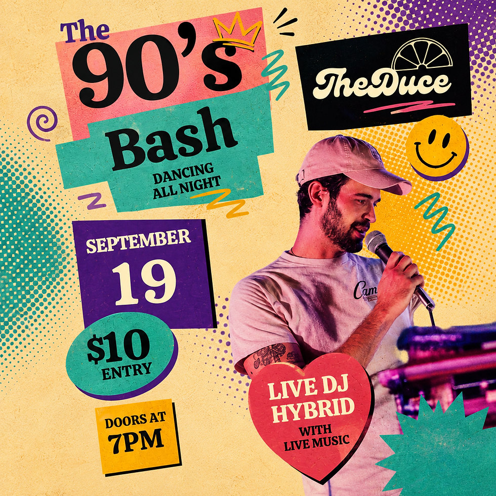 The 90's Bash at The Duce