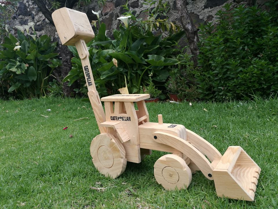 Miniatura: Retro Excavadora Mano de Chango Jumbo