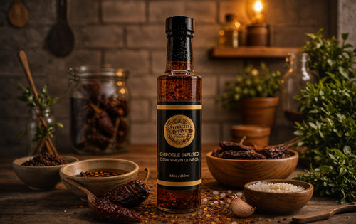 Chipotle Infused Extra Virgin Olive Oil | EXTRACTLY DIVINE