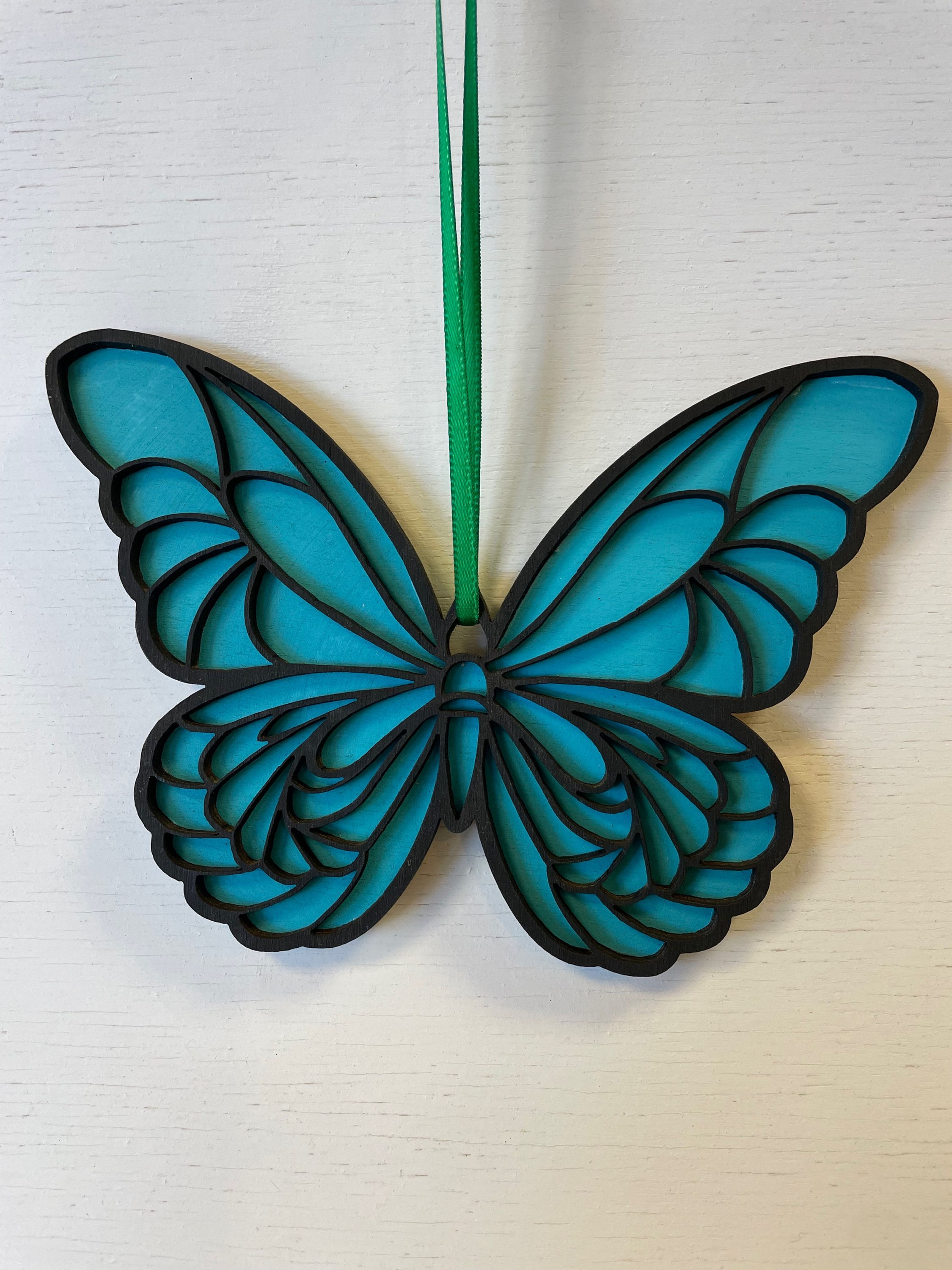 Teal Butterfly