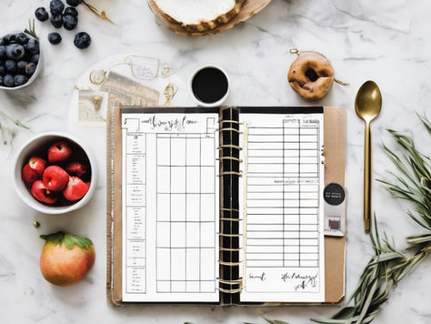 Food journal, low-glycemic fruit, and savory herbs