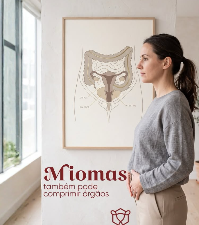 Miomas também podem comprimir órgãos