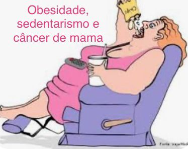 Vamos falar sobre uma conexão importante entre obesidade, sedentarismo e câncer de mama