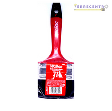 Brocha wolfox mango plastico 3"
