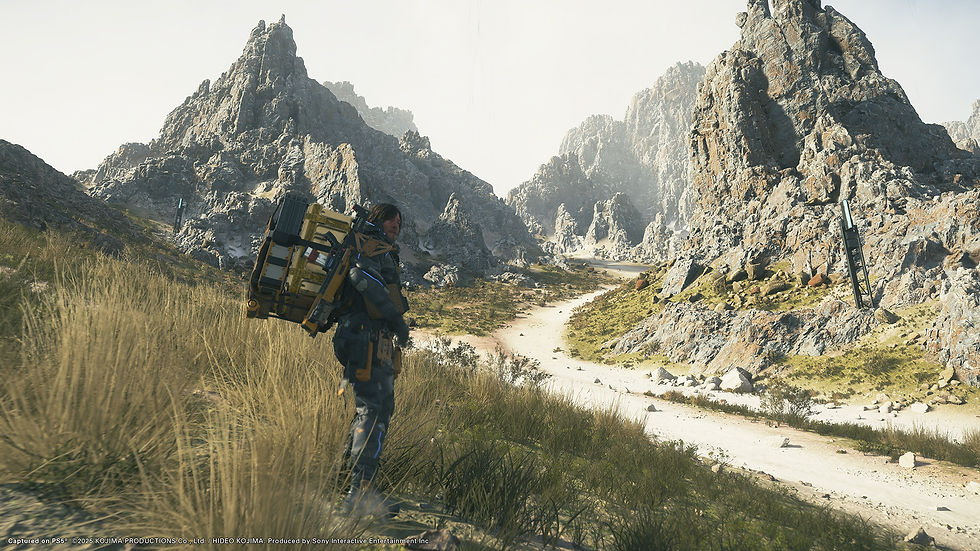 Death Stranding, um jogo conhecido por suas excentricidades