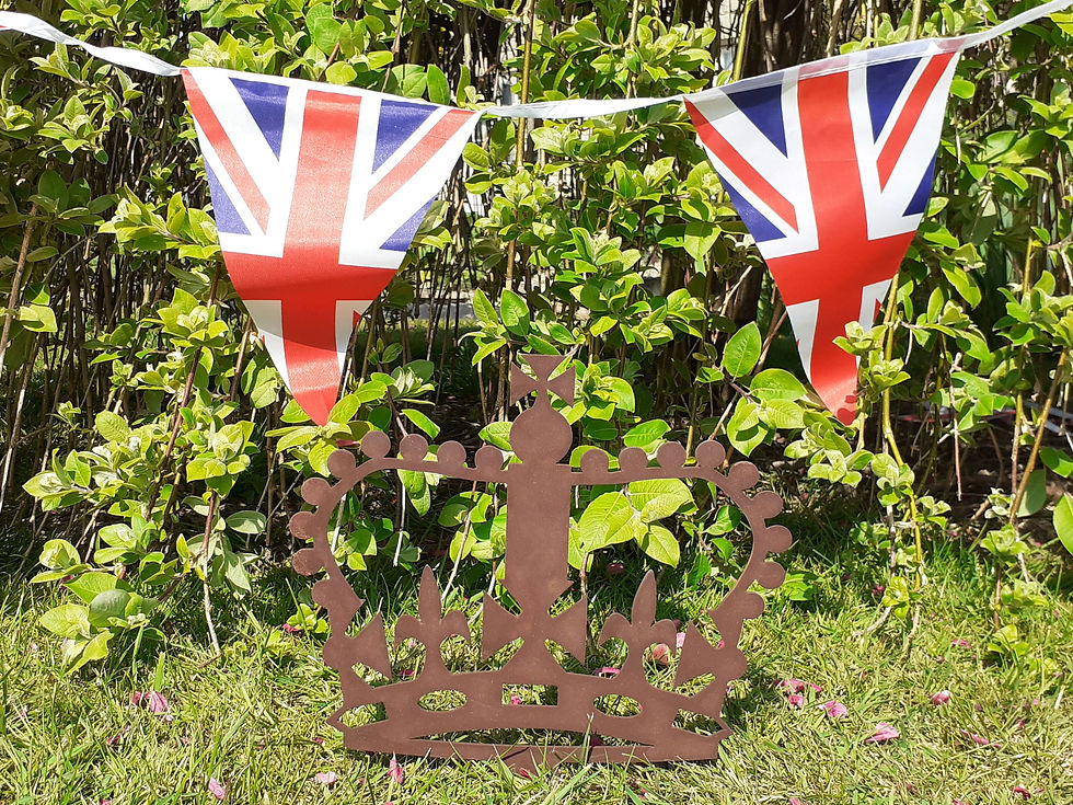 Thumbnail: Royal Crown Coronation Garden Decoration