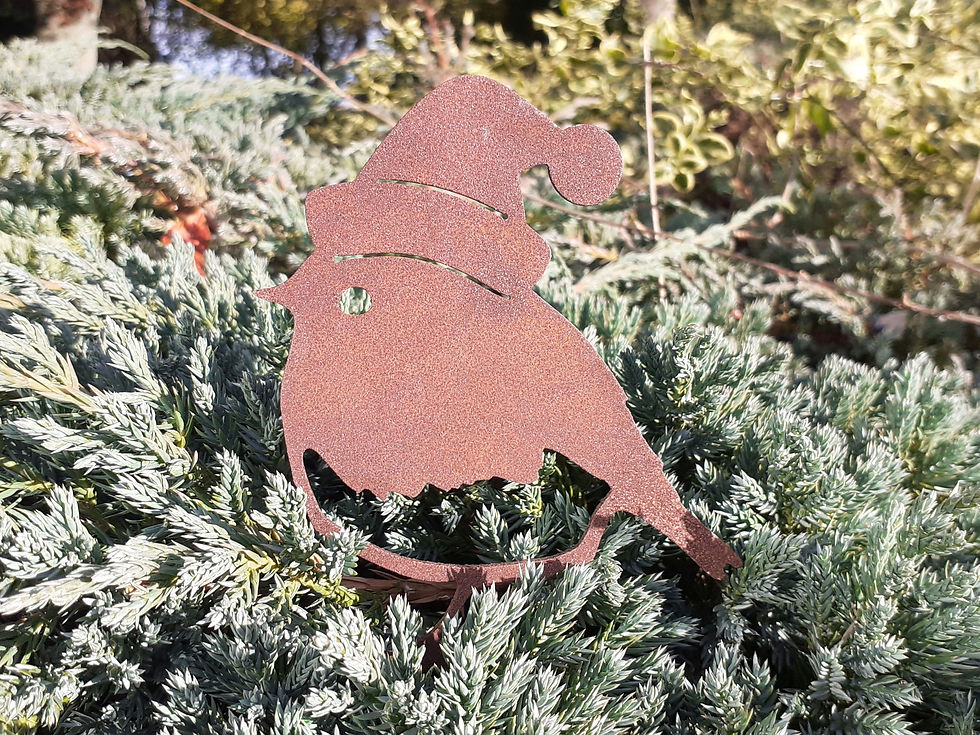 Thumbnail: Christmas Robin Plant Pot Decoration