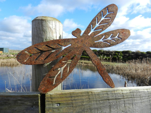 Rusty Metal Dragonfly | Rusty Rooster