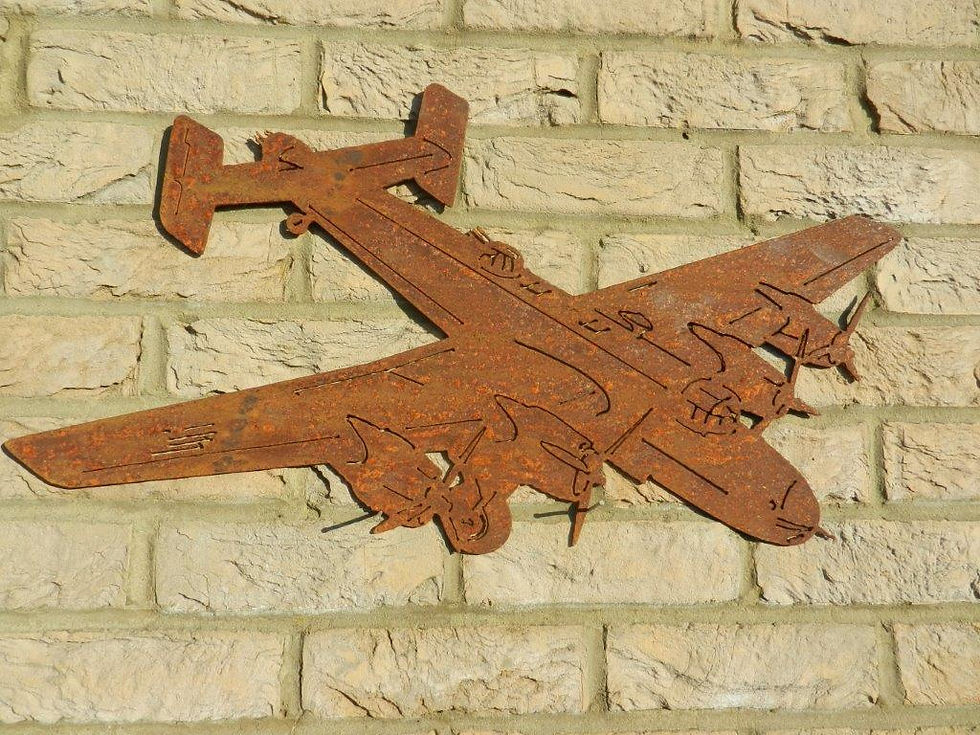 RAF Halifax WW2 plane Wall Art