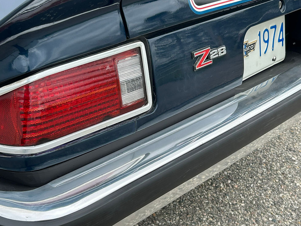 Thumbnail: Rear Driver Side Bumper Filler 1974-1977 Chevy Camaro