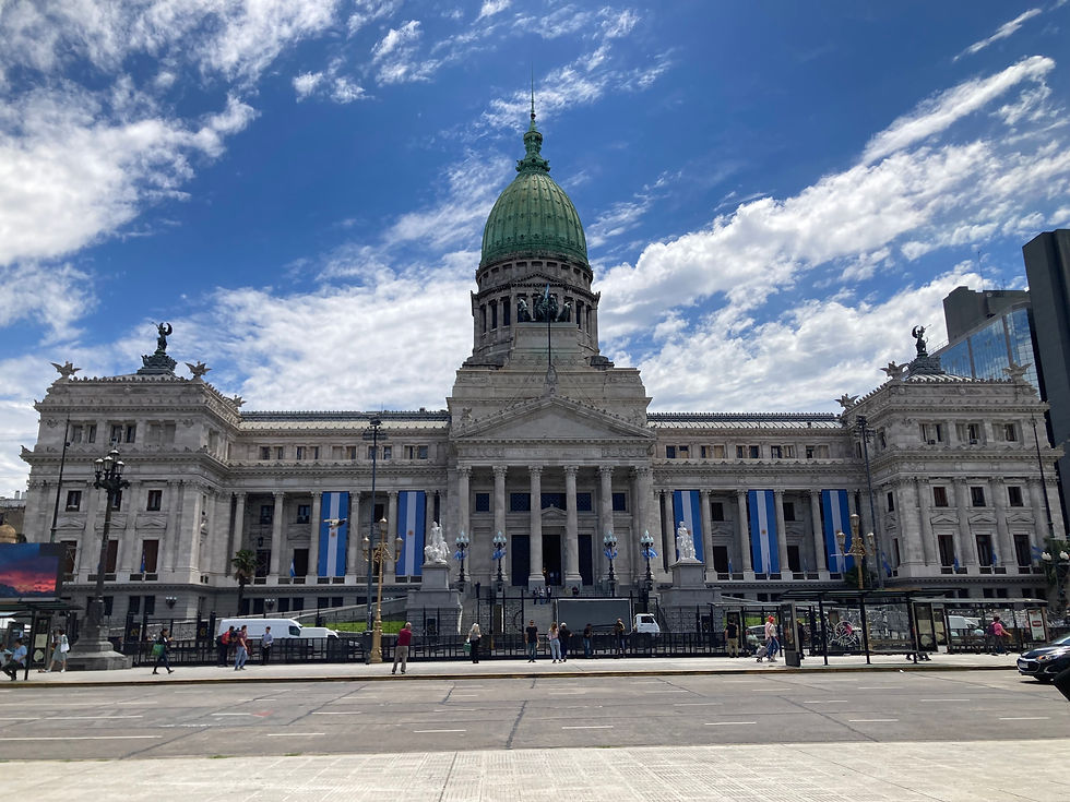 capitol building, Milei inauguation