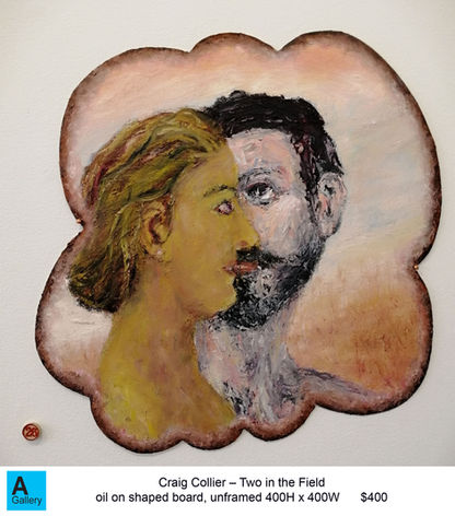 painting by Craig Collier of Two in the Field