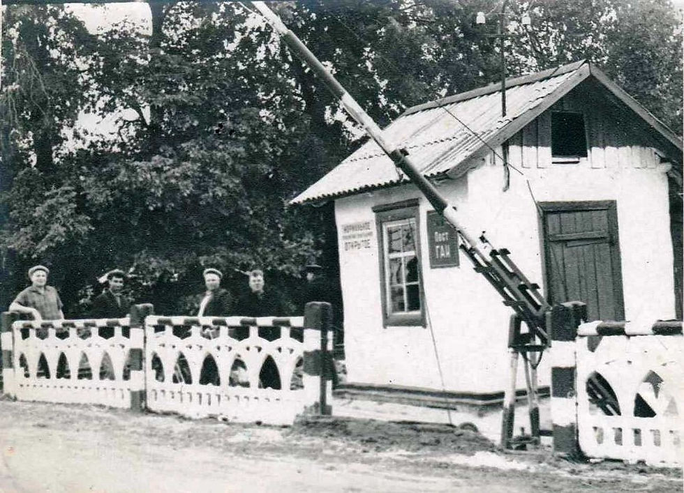 Юрченківський переїзд,червень 1970р.