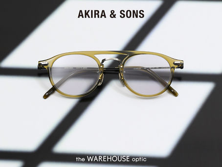 Akira & sons【大玩淺色鏡片FASHION潮流｜休閒雙樑日系款式】’CHARLES‘